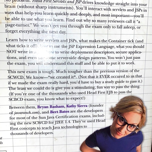 “Head First Servlets & JSP” Oreilly Study Guide for Web Component Developer Exam - Picture 9 of 11
